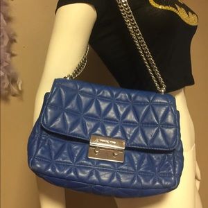 Michael kors blue royal bag